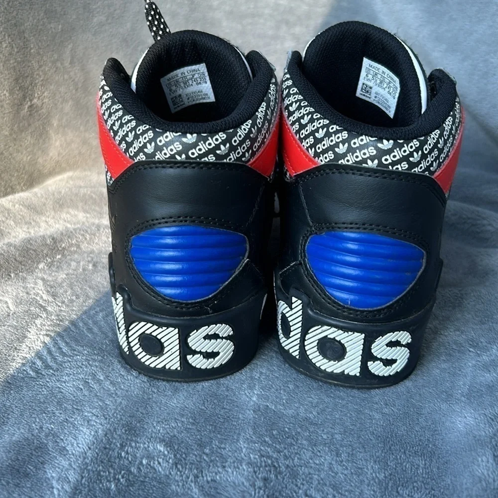 Adidas Hard Court High J Transmission Pack Black Sneakers - Picture 11 of 16